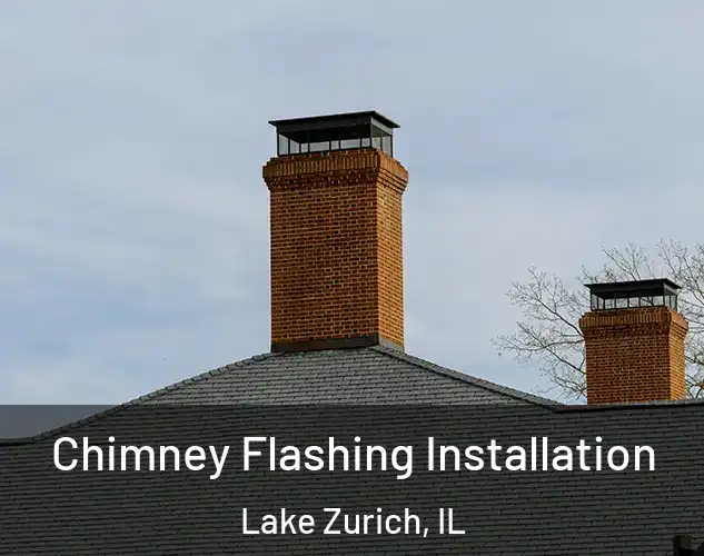  Chimney Flashing Installation Lake Zurich, IL