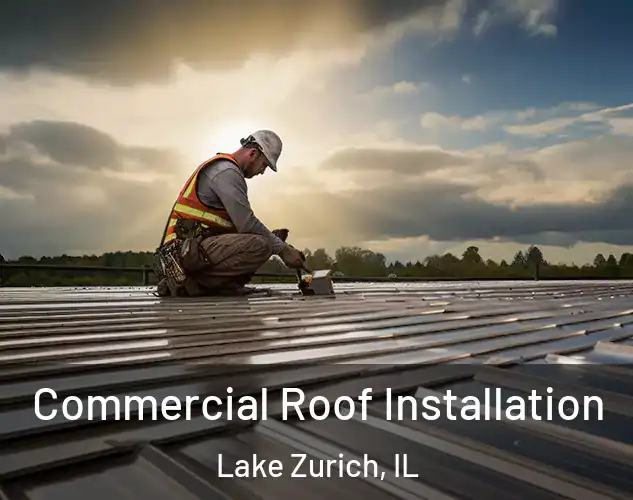  Commercial Roof Installation Lake Zurich, IL
