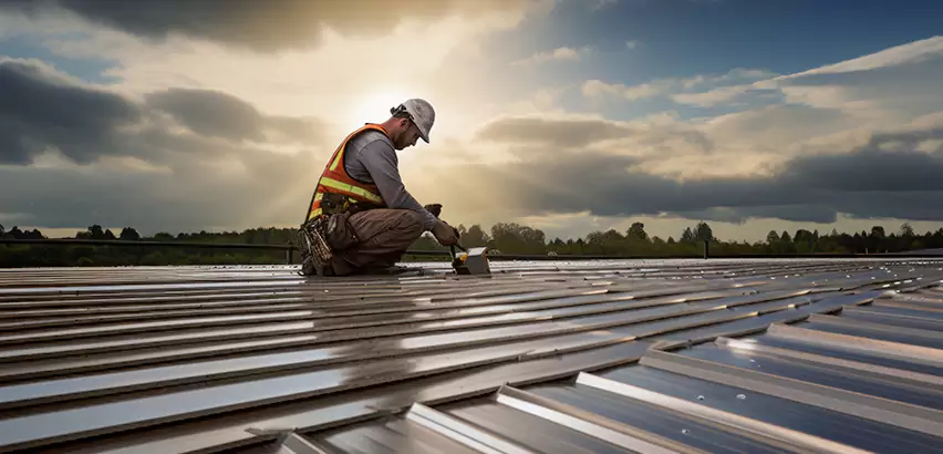 Commercial Roof Restoration in Lake Zurich