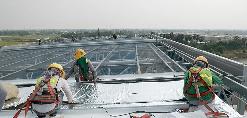 Commercial Roof Installation in Lake Zurich