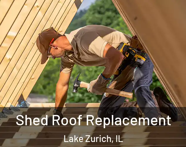  Shed Roof Replacement Lake Zurich, IL
