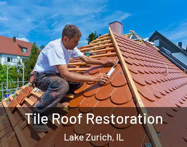  Tile Roof Restoration Lake Zurich, IL