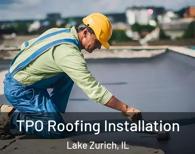  TPO Roofing Installation Lake Zurich, IL